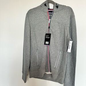 FourLaps Gray Zip-Up Hoodie and Joggers Set for Men